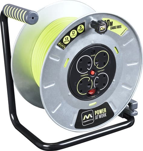 4 Skt 40M 13A Large Metal Open Reel Uk OTLU40134SL-PX