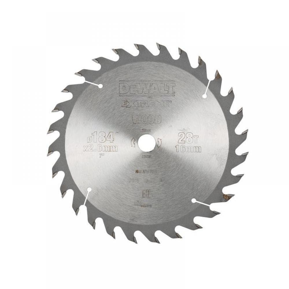 Dewalt DT4031-QZ Series 40 Circular Saw Blade 184 X 16Mm X 28T Atb
