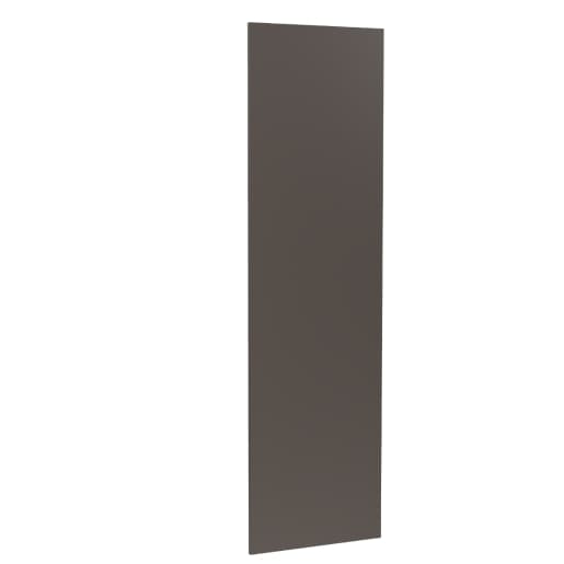 Larder Decor End Panel for J-Pull Super Gloss Graphite 2400mm x 600mm - FKKJ0430