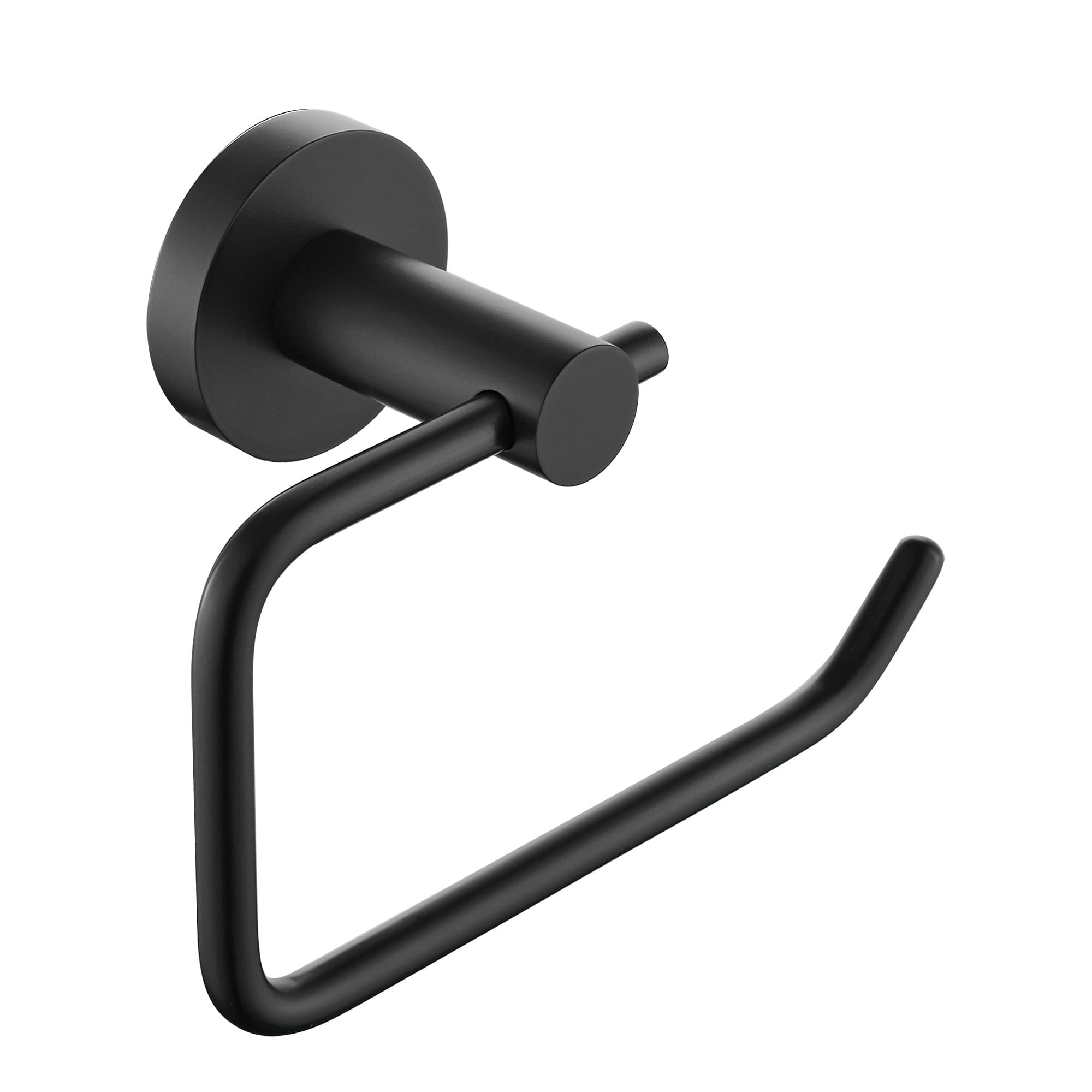 Bristan RD ROLL BLK Round Toilet Roll Holder Brass Black
