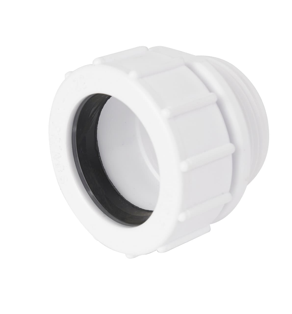 Osma waste running adaptor white 40mm