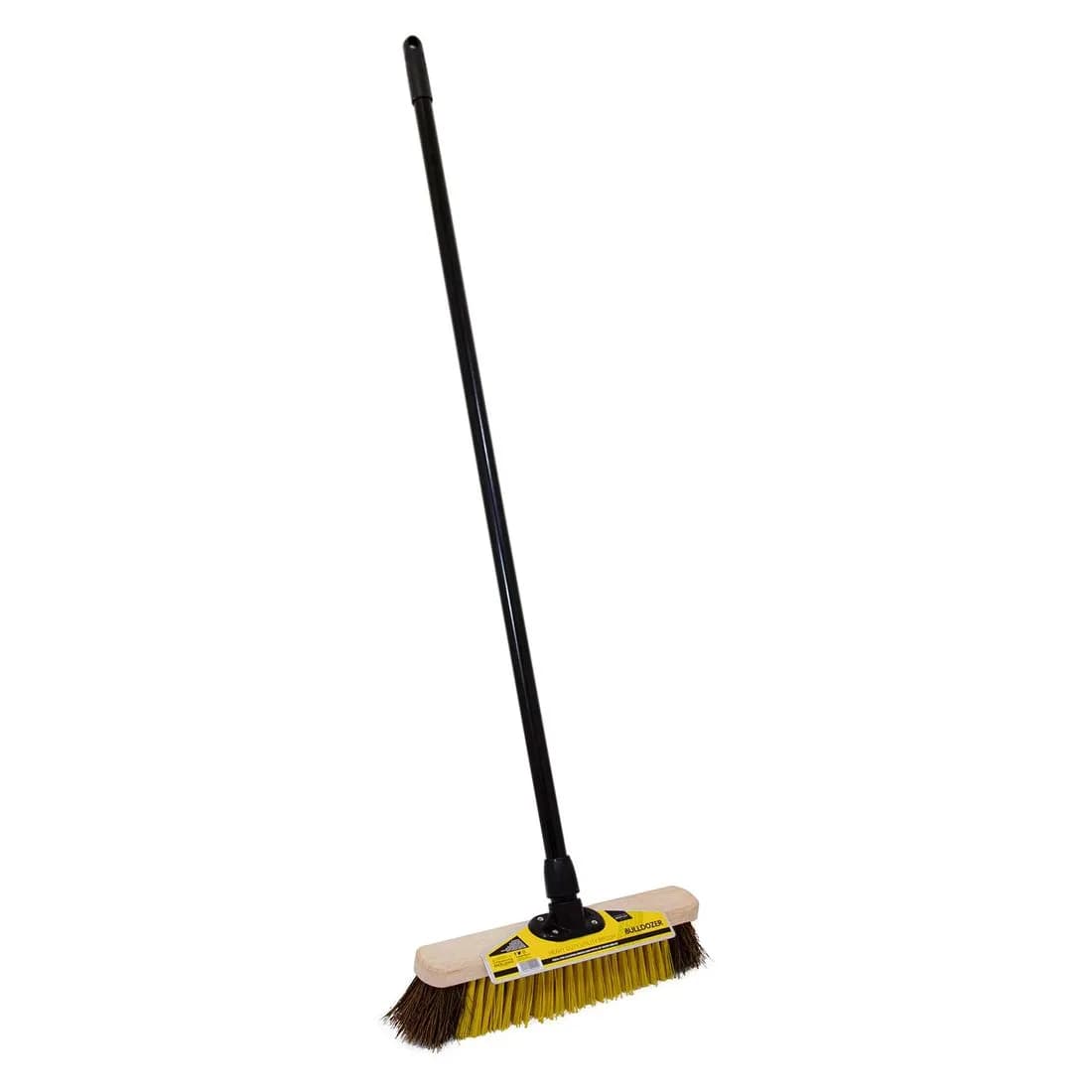 Bulldozer Dual Bristle Heavy Duty 15 Inch Utility Broom
