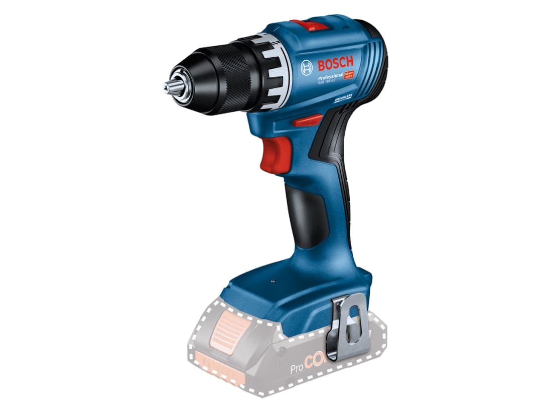 Bosch GSR 18V-45 Professional Drill Driver 18V Bare Unit 06019K3200