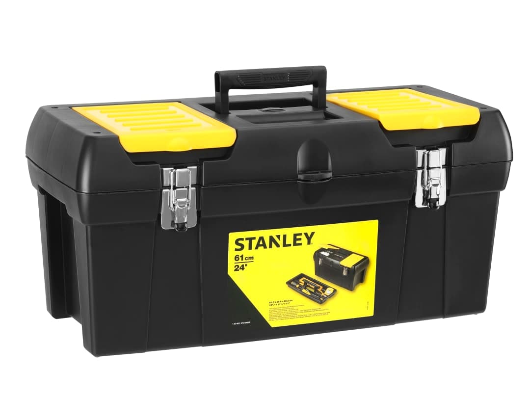STANLEY® Hand Tools Tool Box with Metal Latches 60cm (24in) 1-92-067