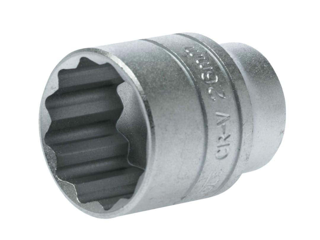 Teng Bi-Hexagon Socket 12-Point 1/2in Drive 26mm M120526-C