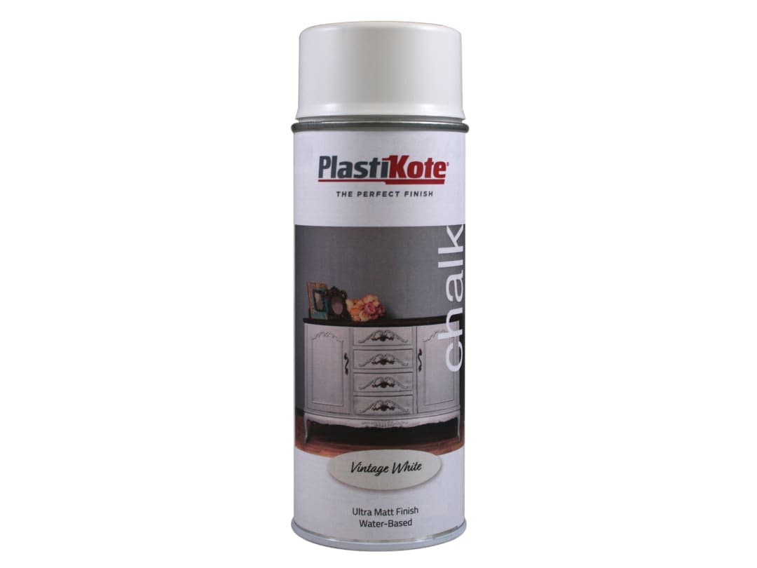 PlastiKote Chalk Finish Vintage White 400ml 027100
