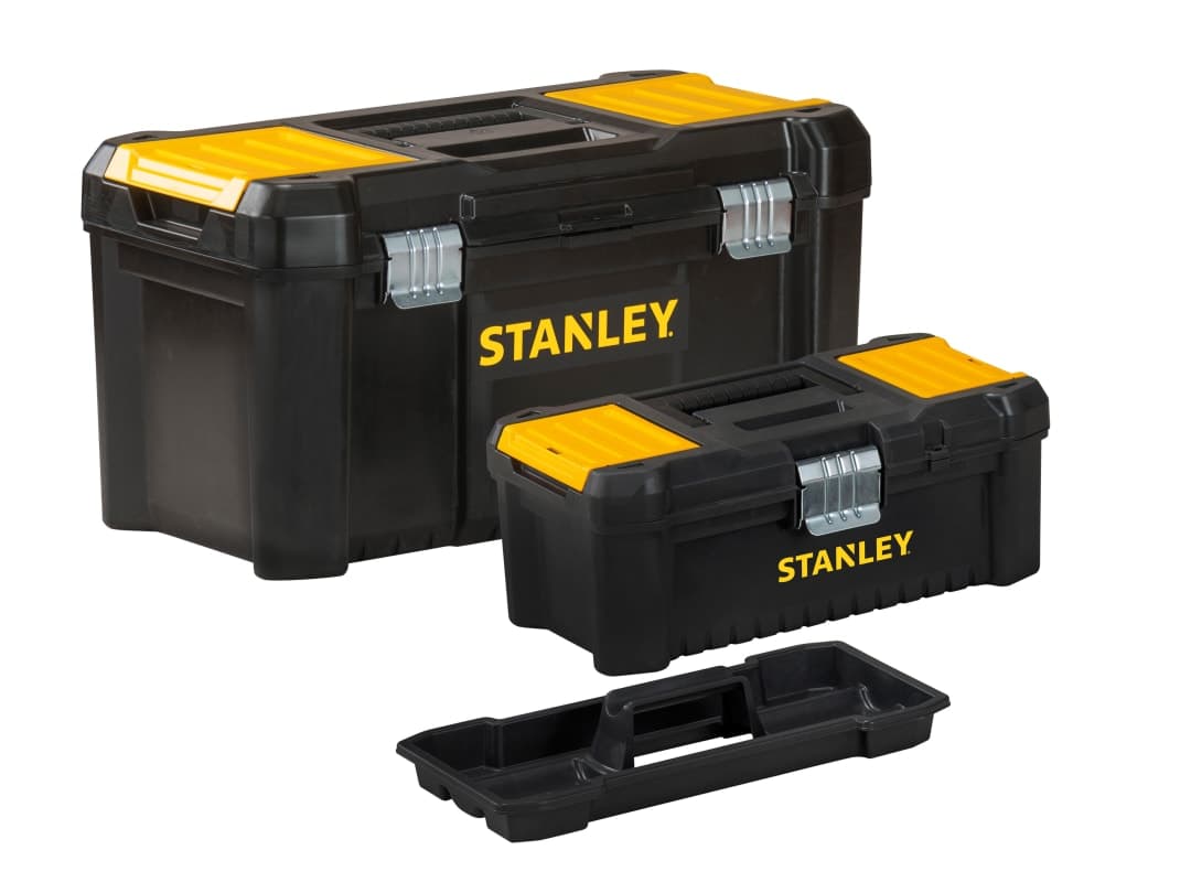 STANLEY® Hand Tools Essential Toolbox Bonus Pack 32cm (12.1/2in) & 48cm (19in) STST1-75772