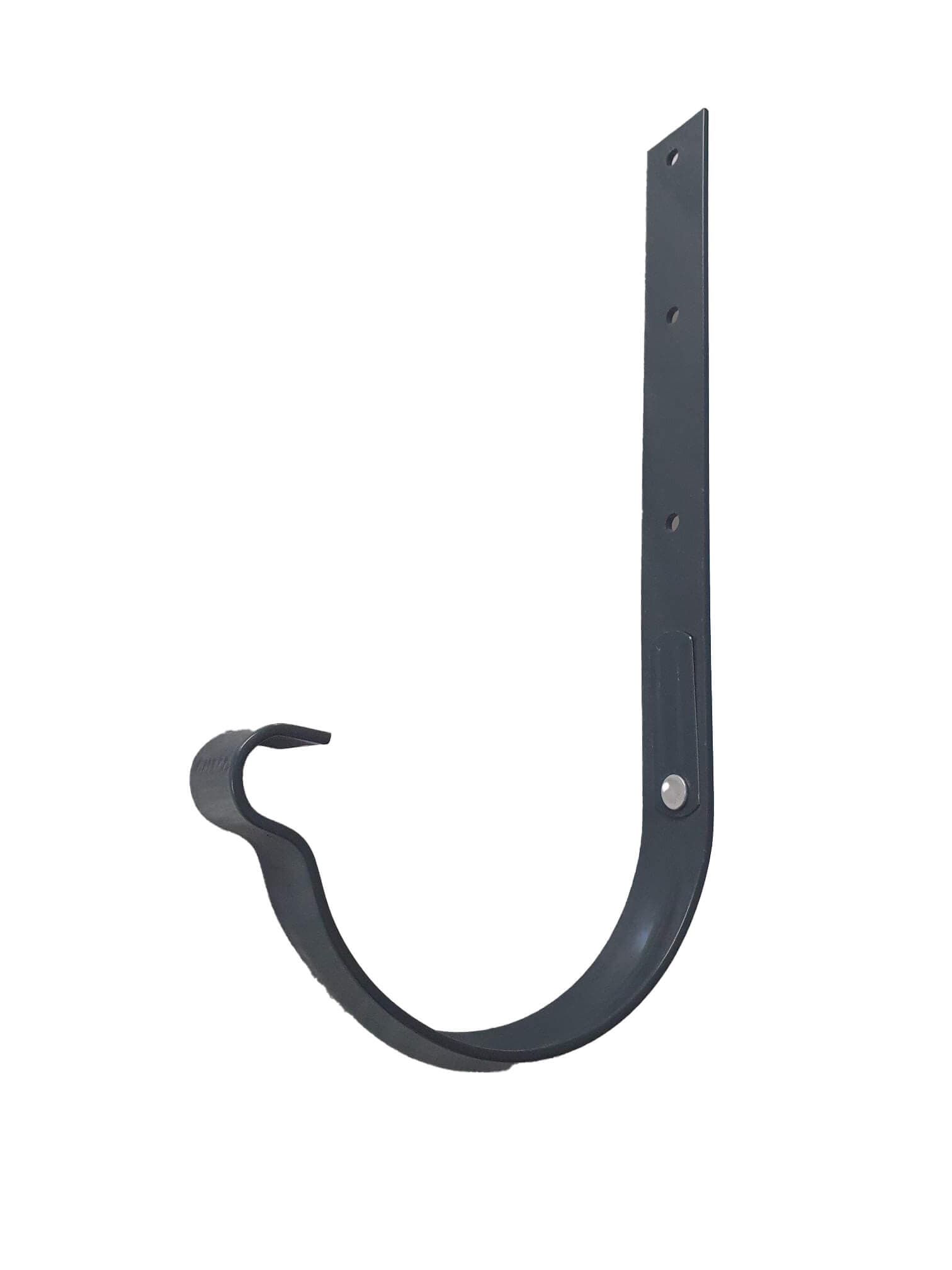 Steel Gutter Top Rafter Bracket - 135mm Black