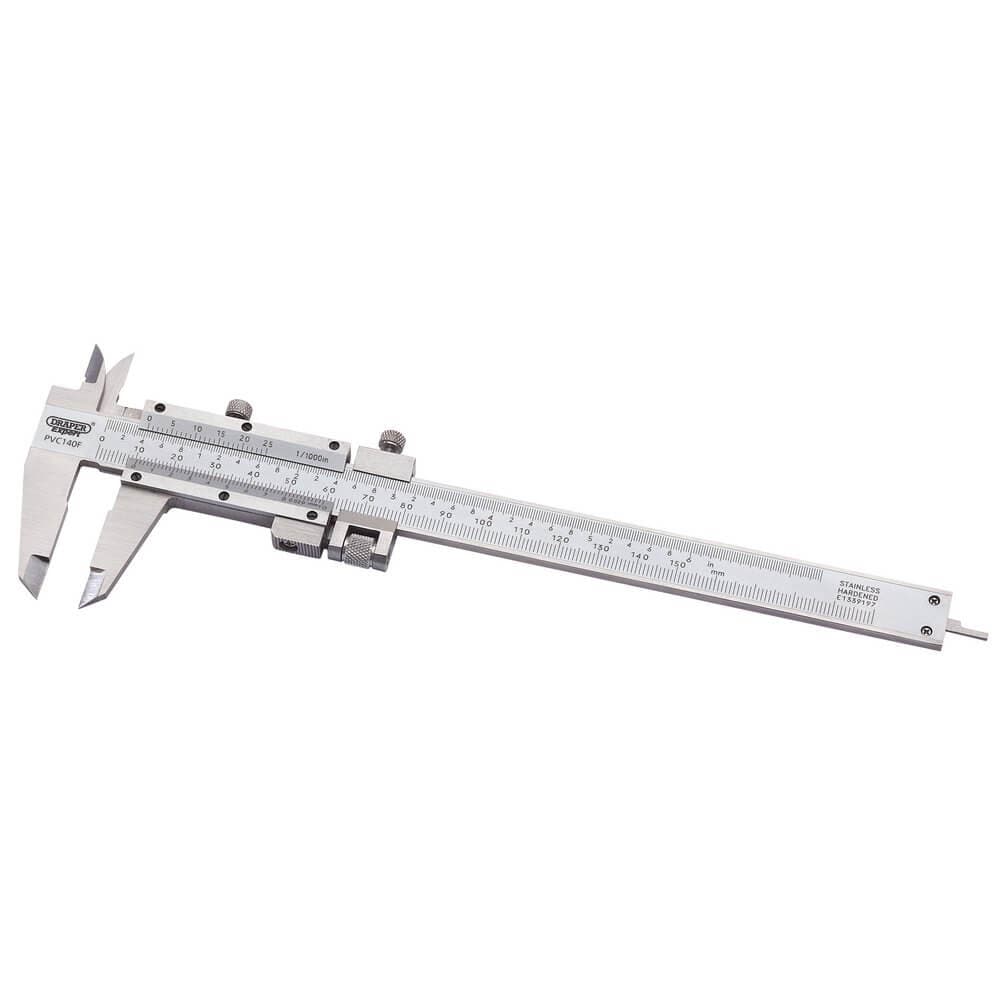 Draper Expert 50605 Vernier Caliper With Fine Adjustment 0 - 140Mm each