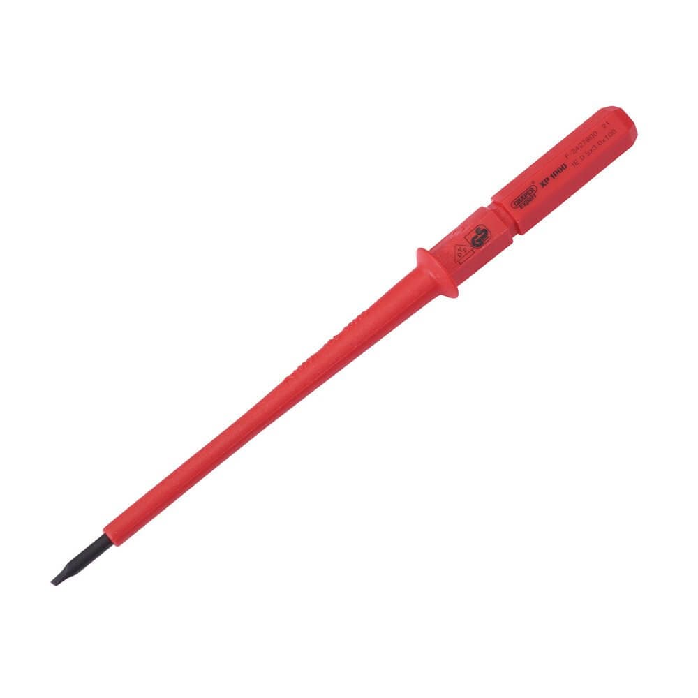 Xp1000 24737 Vde Plain Slot Interchangeable Screwdriver Blade 3 X 100Mm each 1