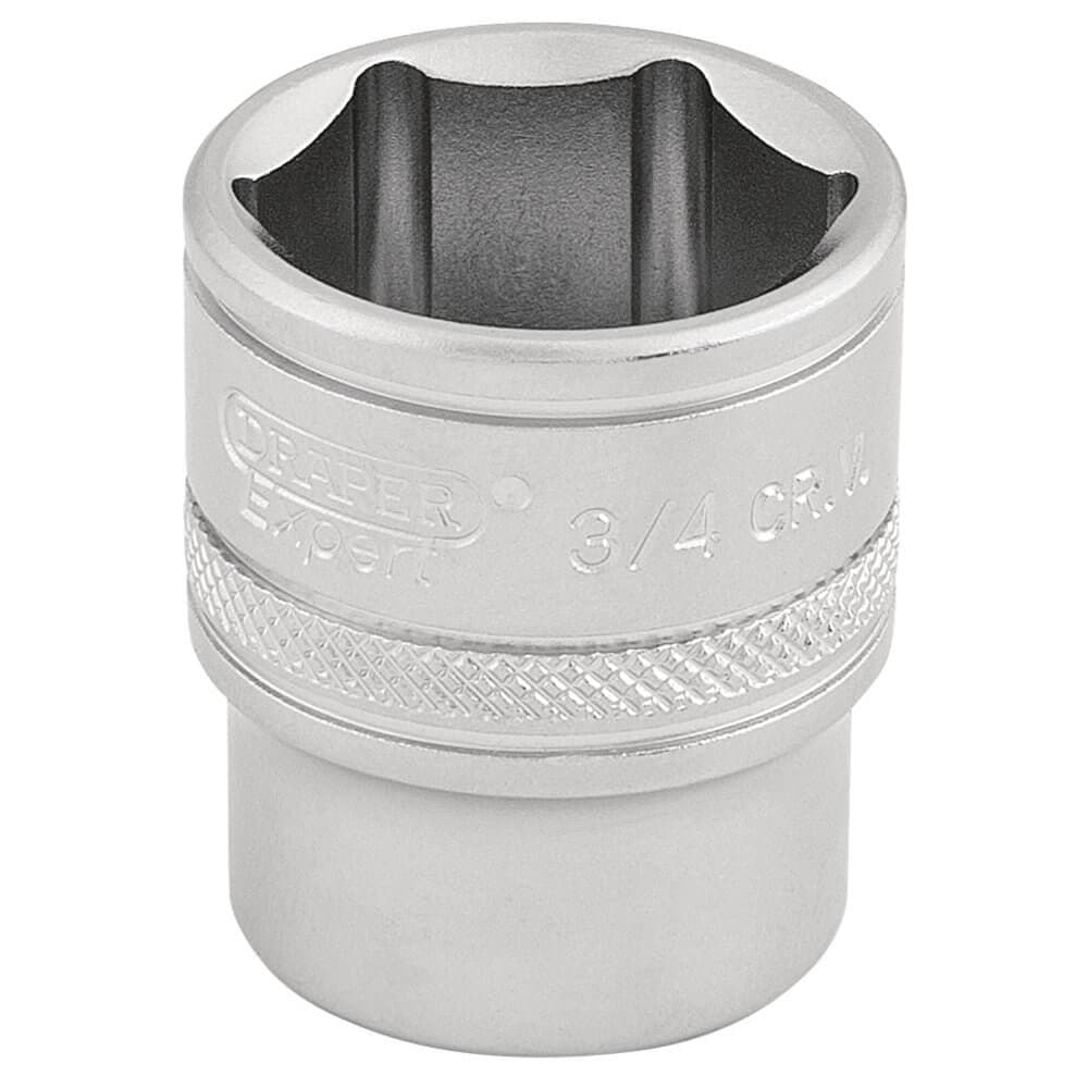Draper Expert 16574 6 Point Imperial Socket 3/8in Sq. Dr. 3/4in each