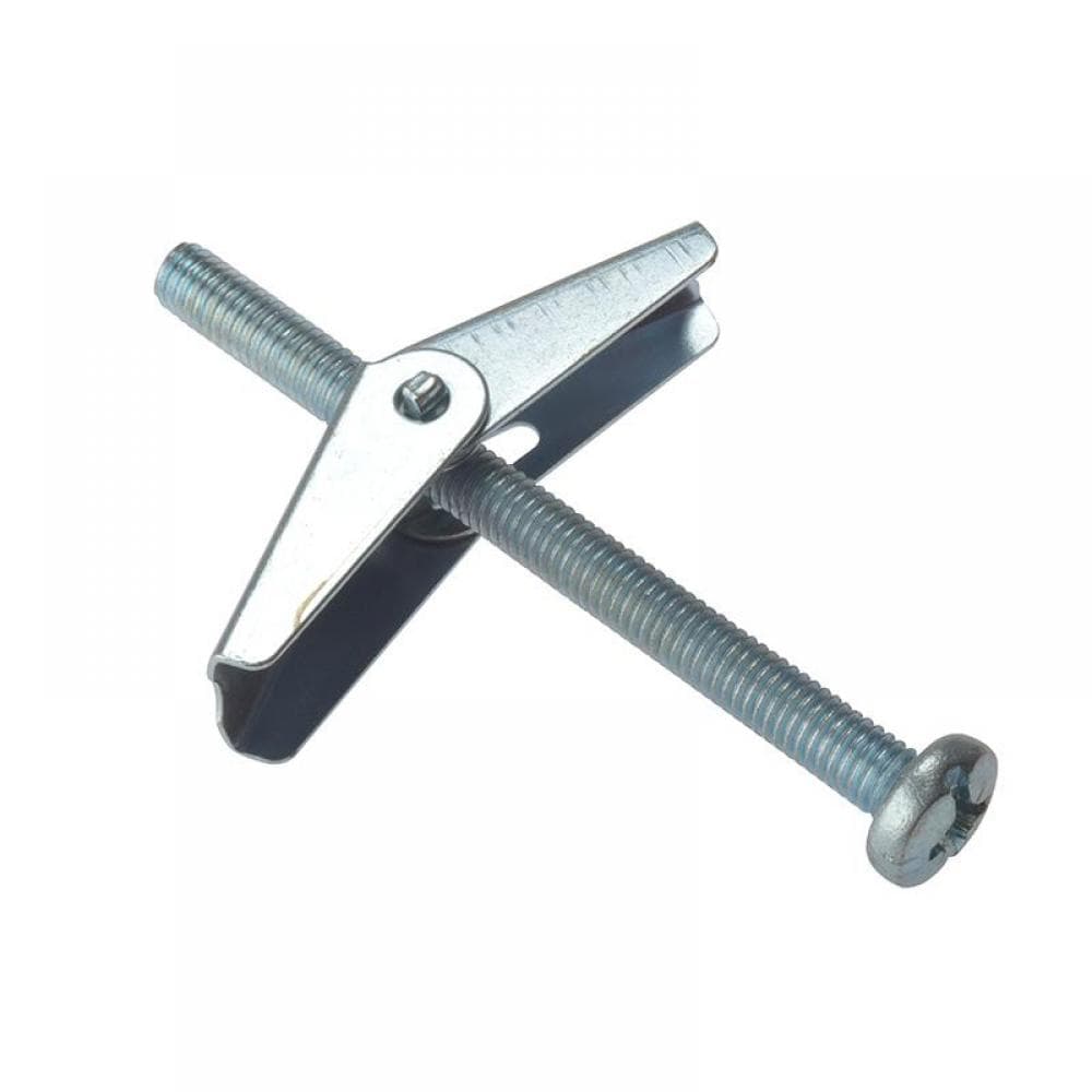 Forgefix 10TOG575 Plasterboard Spring Toggle M5 X 75Mm Bag 10