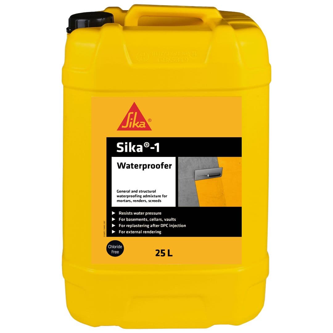 Sika 1 Waterproofer 114449 25Ltr