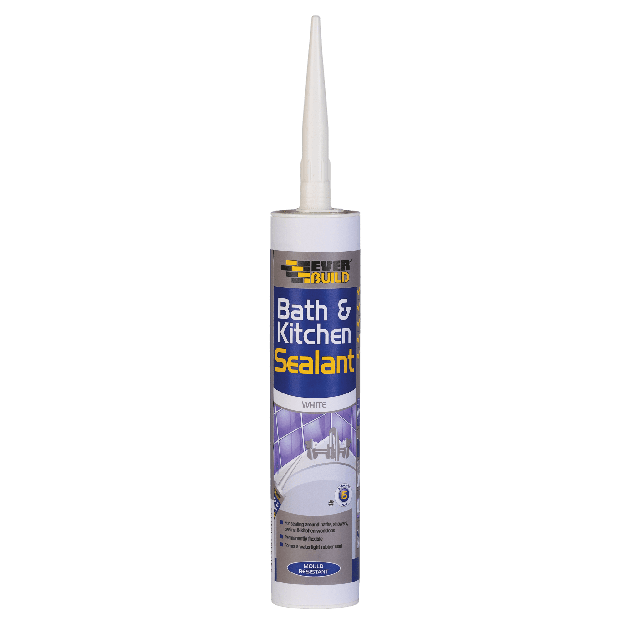 Everbuild - Bath & Kitchen Sealant white 290 ML