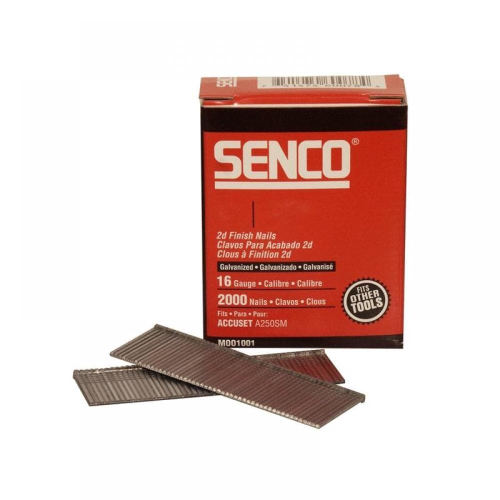 Senco RX23EAA Straight Brad Nails Galvanised 16G X 55Mm (Pack 2000)