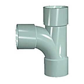 Davant Upvc Solv Weld Tee X 40Mm Grey MU23