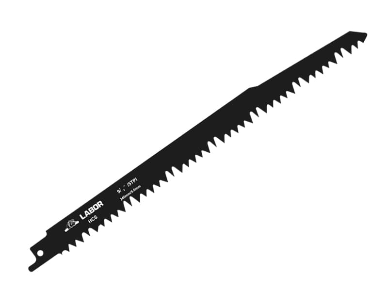 Labor Hcs Reciprocating Saw Blades - Wood | 240Mm | Per 5 LABZBR00300