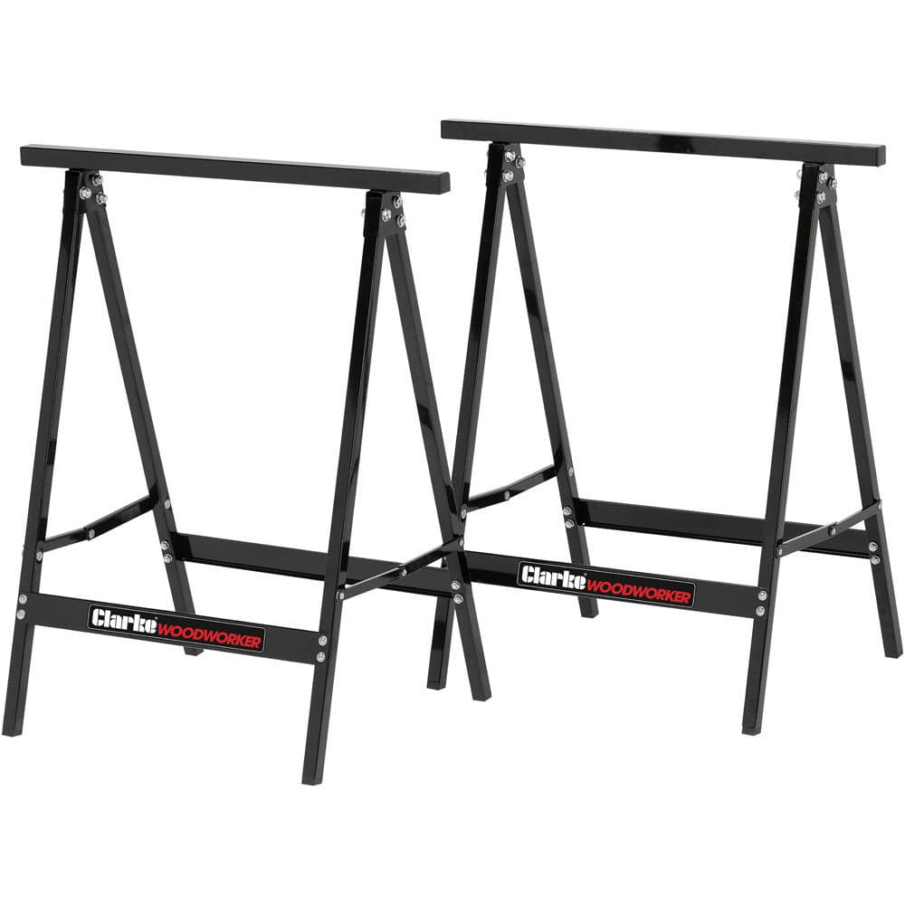 Clarke 6600015 Ct100Pr Folding Work Stand (Pair)