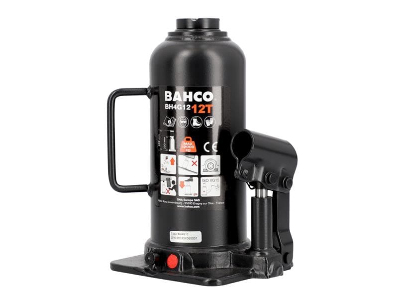 Bahco Bh4G12 Hydraulic Bottle Jack 12T BH4G12