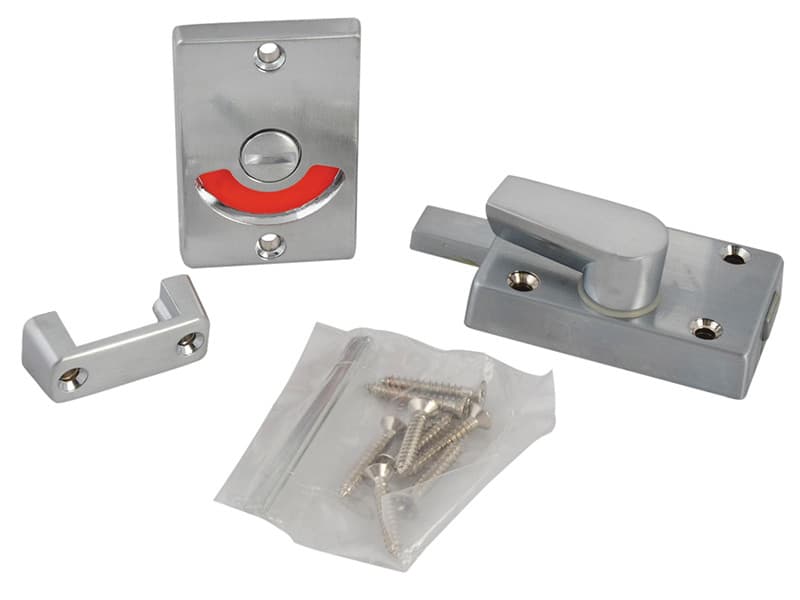 Yale Locks P127-SC Indicator Bolt For Bathrooms Or W.c Doors Satin Chrome P127