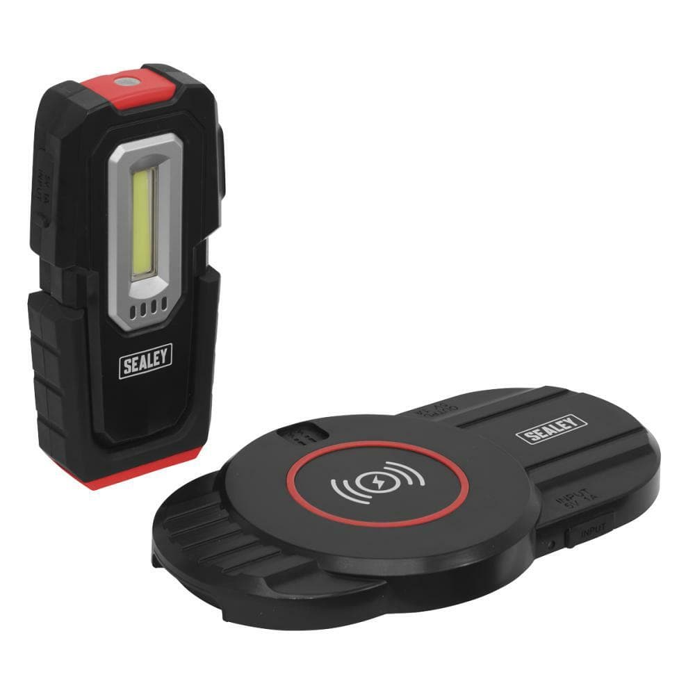 Sealey LEDWCBCOMBO1 Inspection Light 3W Cob & 1W Smd Led & Single Wireless Charging Base