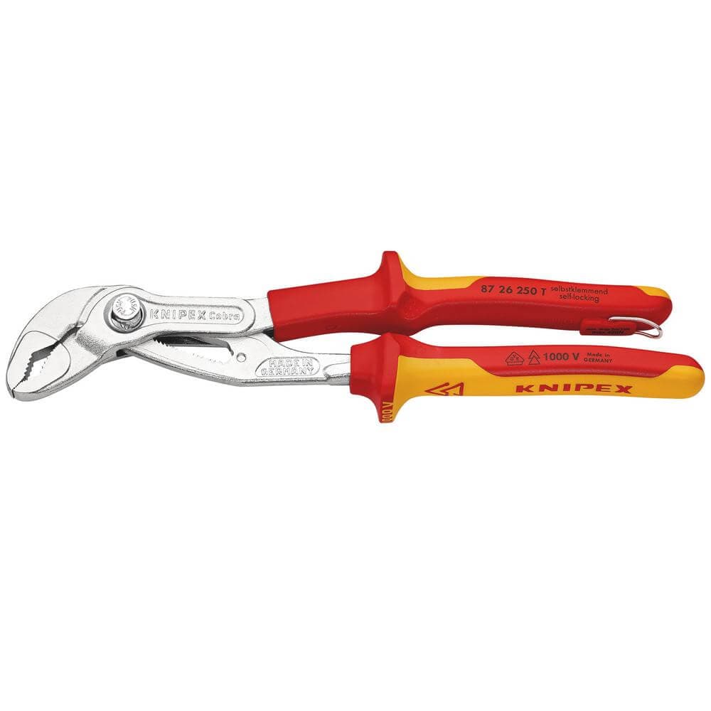 Knipex 87 26 250 T Bk Cobra® Vde High-Tech Water Pump Pliers 250Mm Pk 1 26007