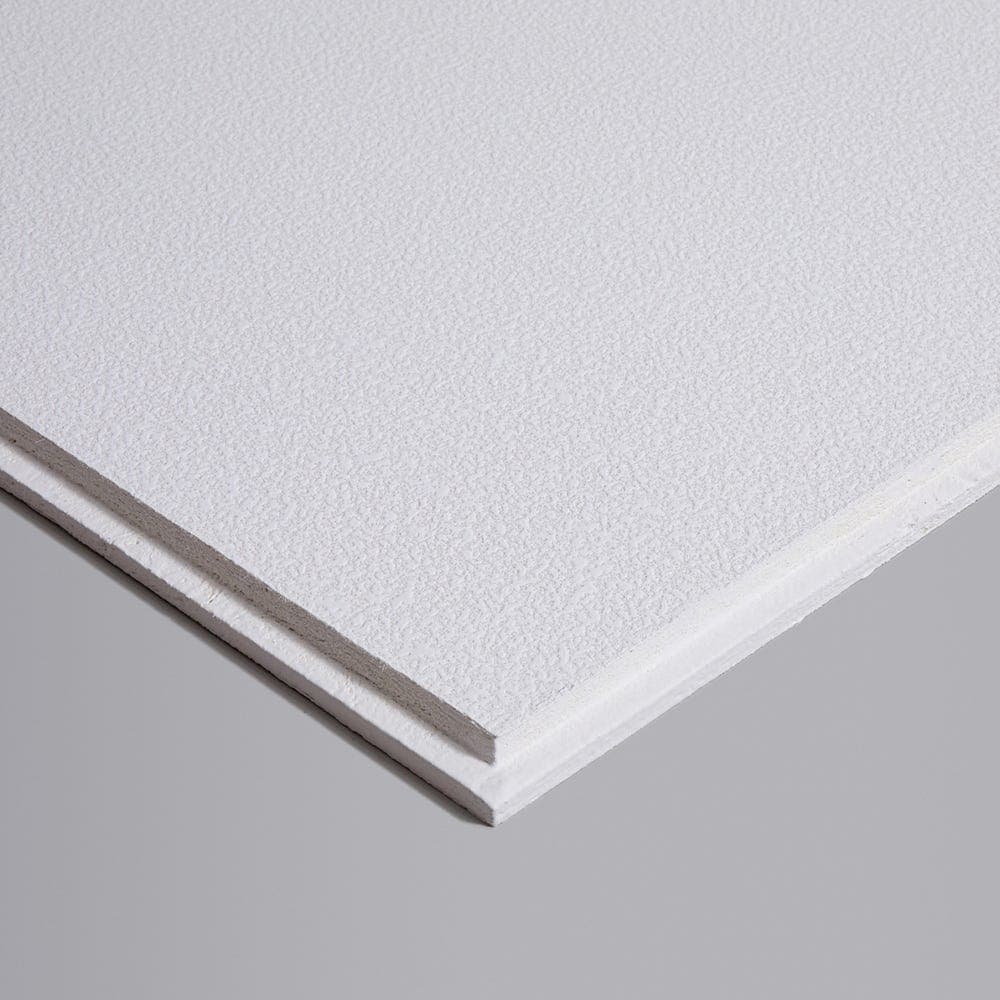 Zentia Armstrong Hydrabloc Ceiling Tiles Tegular24 Edge 600mm x 600mm - Pack of 12 | 4.32m2 - BP3689M6G