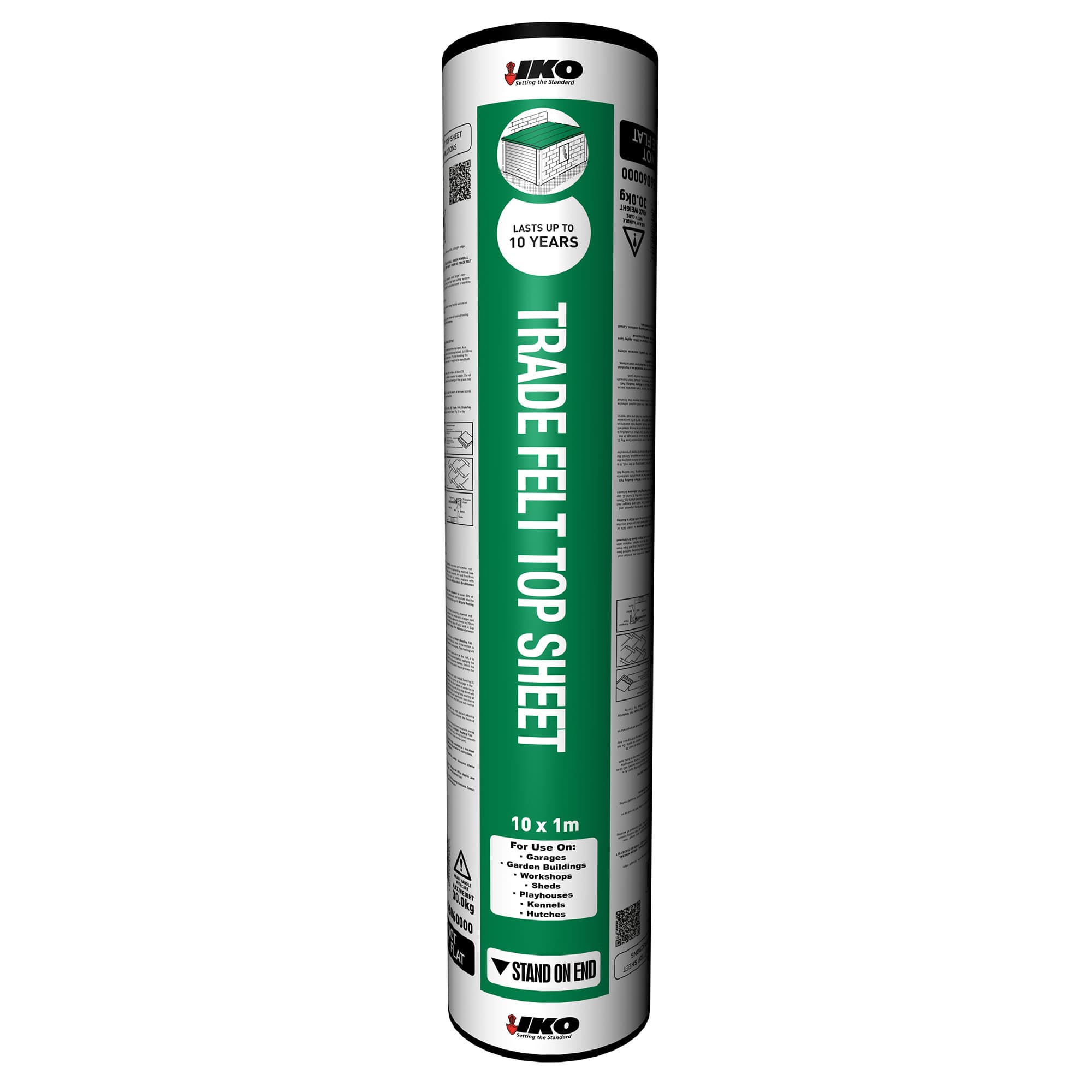 Iko Trade Top Sheet Green 1 x 10m