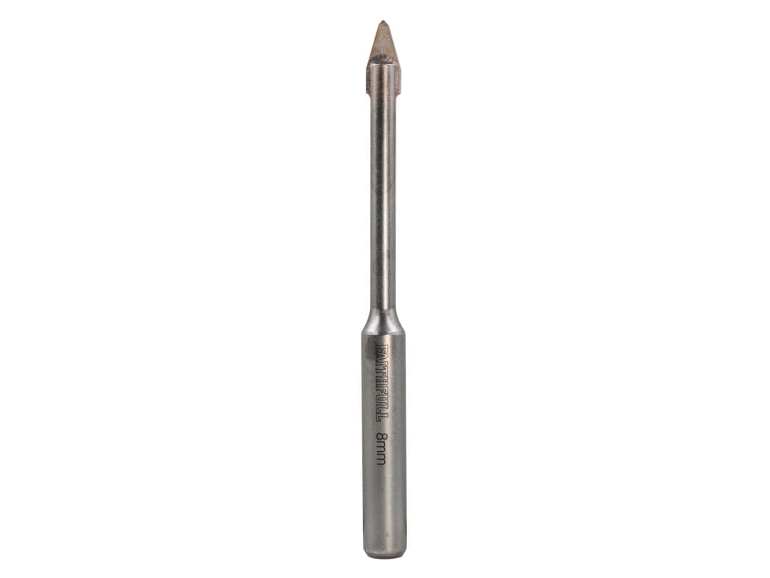 Faithfull Carbide Hard Tile & Glass Drill Bit 8mm FAIGDC08