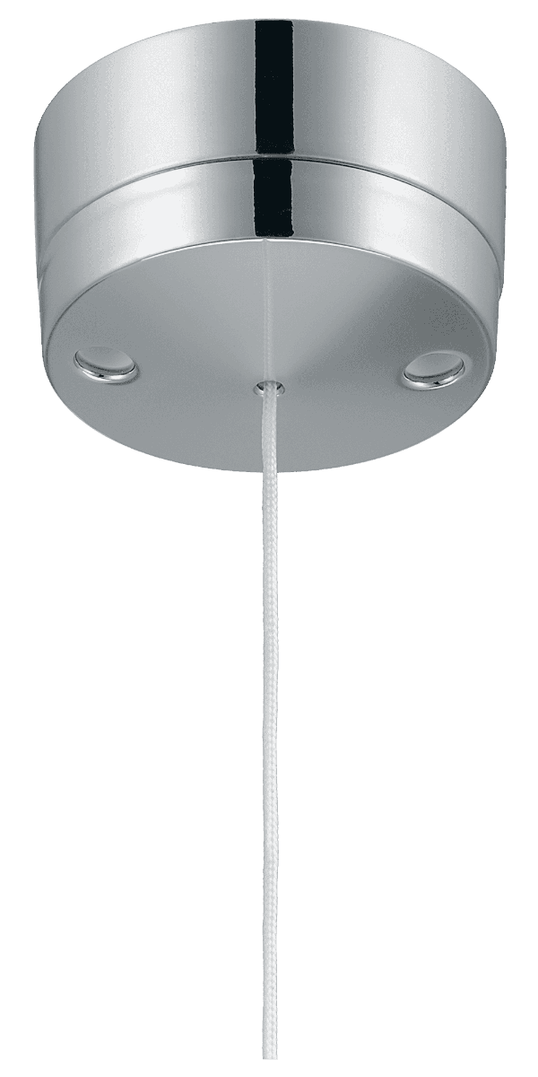 Ceiling Light Switch - 2 Way - 6 Amp - 1.5m Pull Cord - Polished Chrome