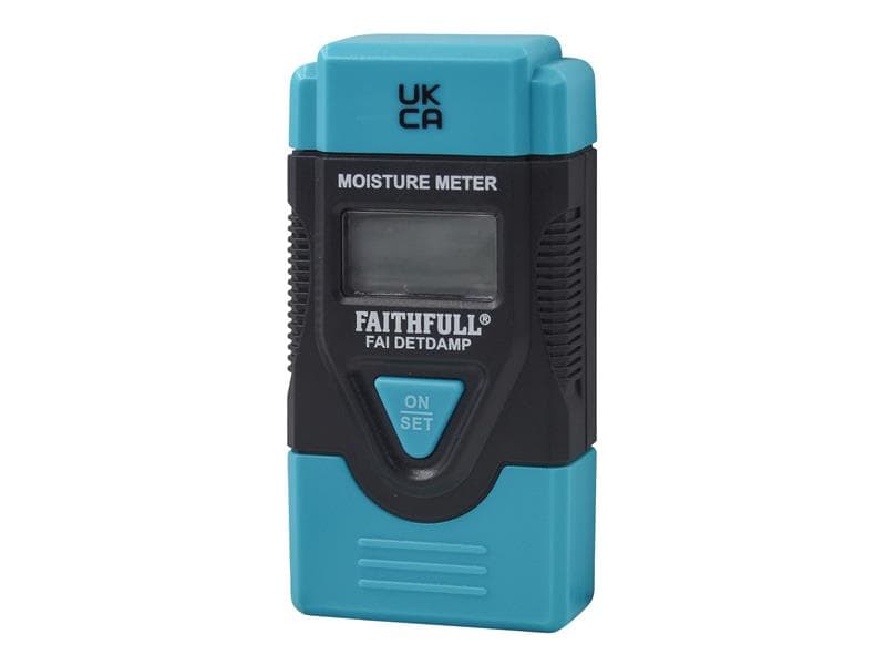 Faithfull EM4806 Damp & Moisture Meter Lcd Display