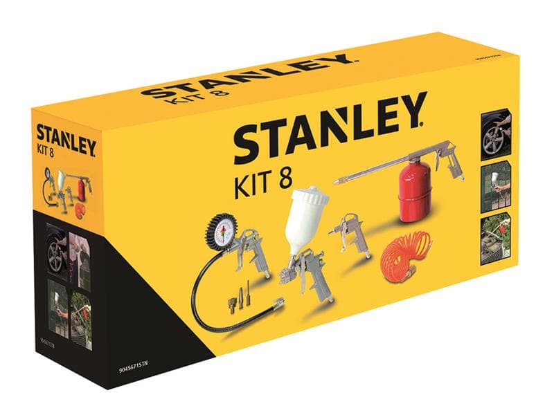 Stanley® Air Compressors 9045671STN Air Tool Kit 8 Piece
