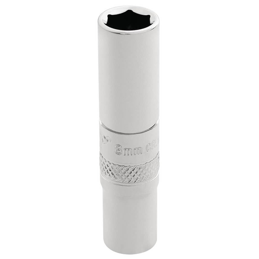 Draper Expert 32675 Hi-Torq® 6 Point Deep Socket 1/4in Sq. Dr. 8Mm each