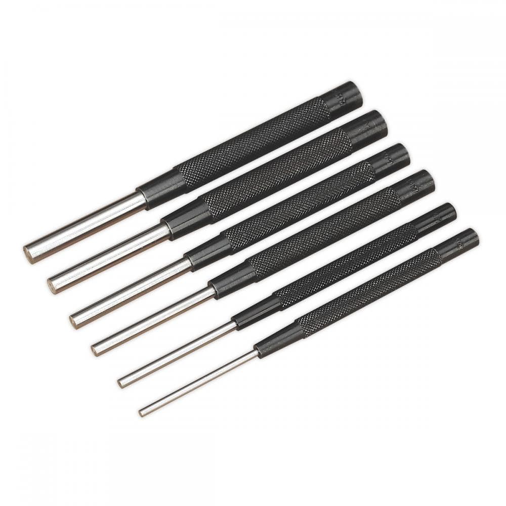 Sealey AK9123 Parallel Pin Punch Set 6Pc