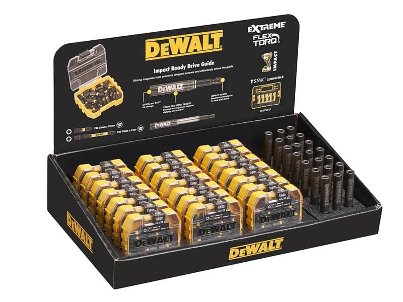 Dewalt Power Tools DT70589T-QZ Dt70589T Flextorq™ Pozi Bits + Mag Bit Holders Display
