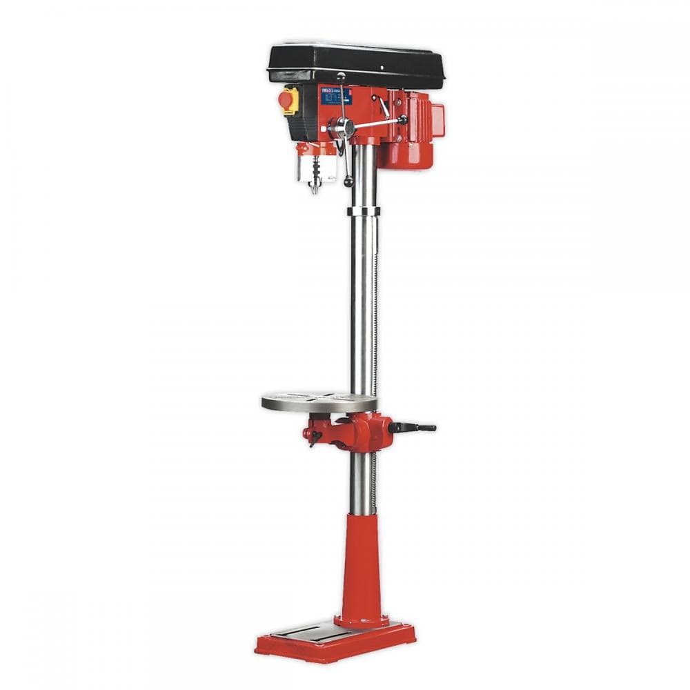 Sealey GDM160F Pillar Drill Floor 16-Speed 1580Mm Height 550W/230V