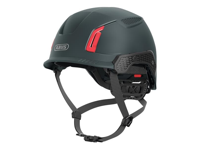 Abus Mechanical 99774 Spector-E Non-Vented Safety Helmet Titan Black