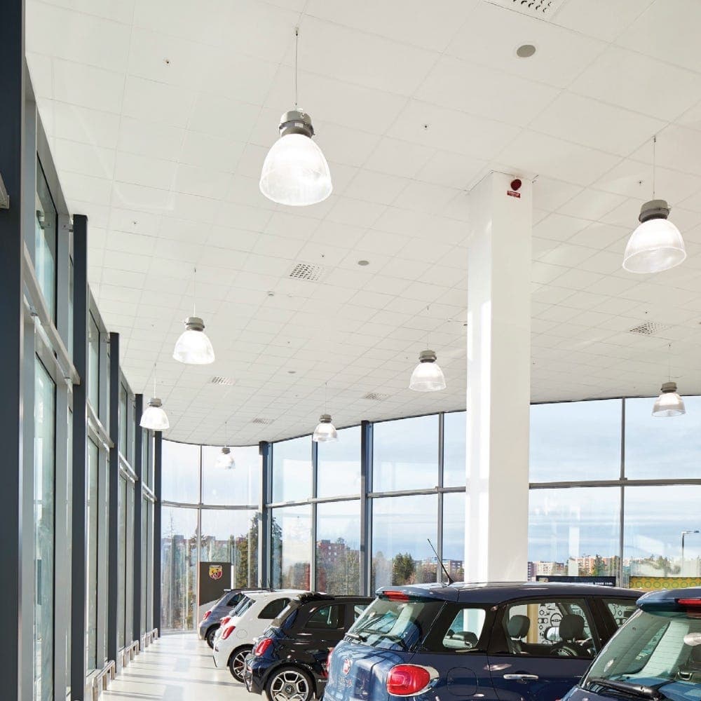 AMF Thermatex Feinstratos Mineral Ceiling Tiles Tegular Edge 15/8 600mm x 600mm - Pack of 16 | 5.76m2
