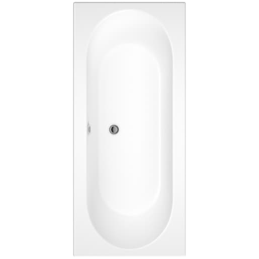 Bathrooms From Travis Perkins Heyden Bath 1700 x 750mm