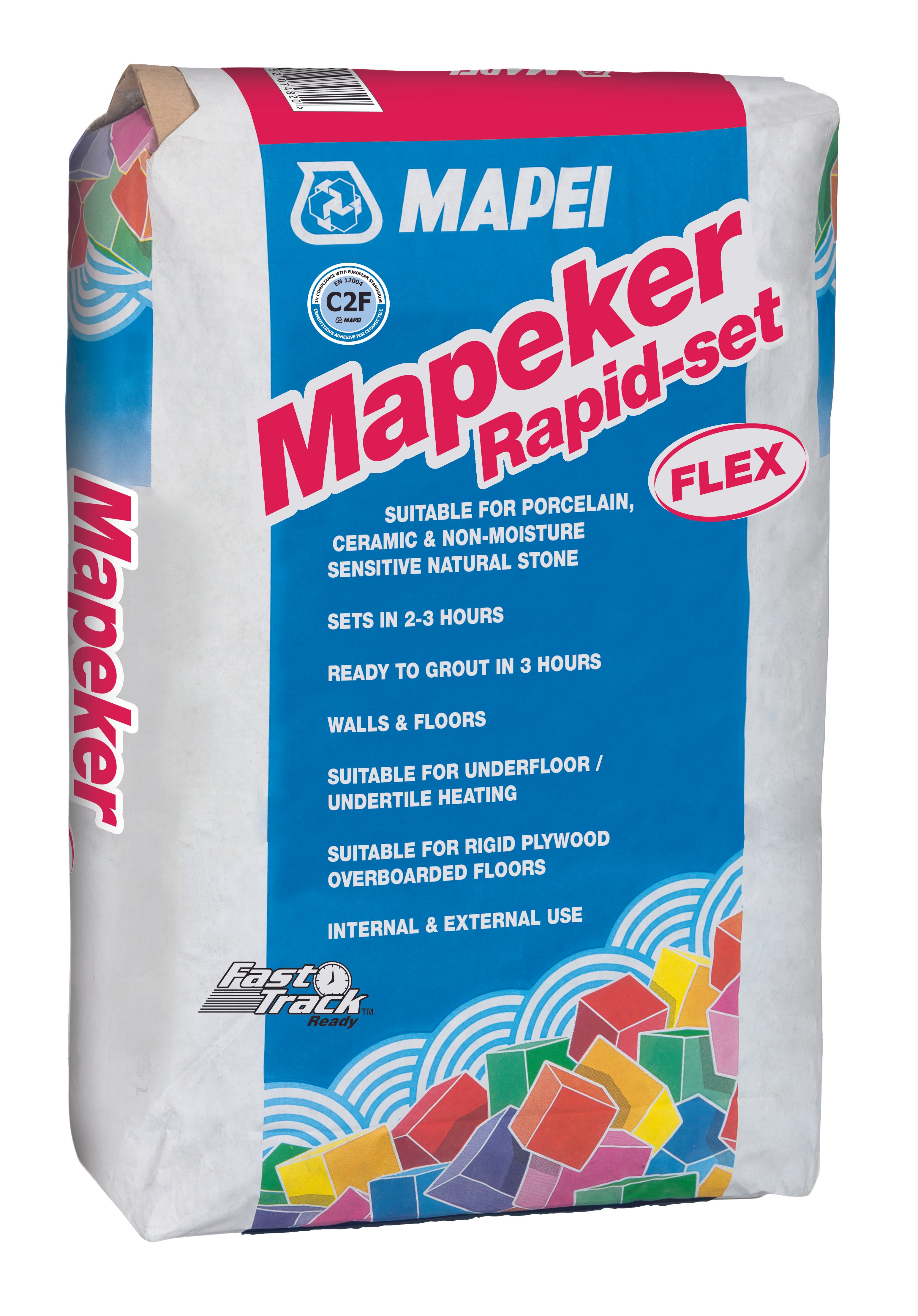 Mapeker Rapid Setting Flexible White Tile Adhesive 20kg