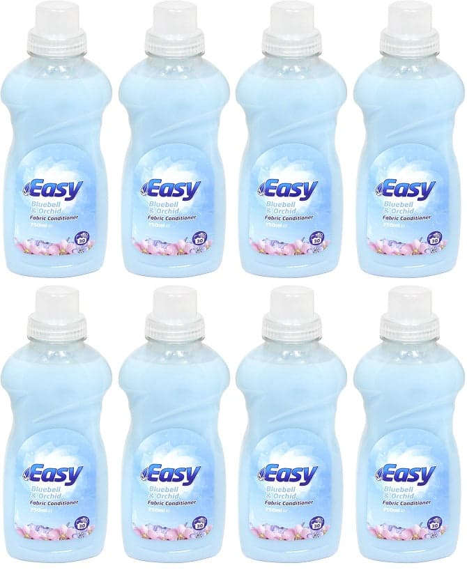 8 x Easy Fabric Conditioner Bluebell & Orchid - 750ML