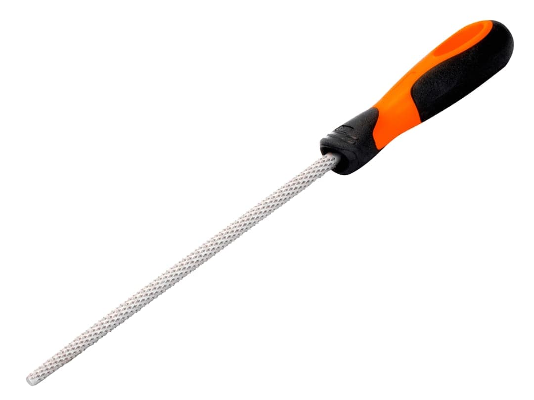Bahco 6-345-08-2-2 ERGO™ Round Second Cut Cabinet Rasp 200mm (8in) 6-345-08-2-2