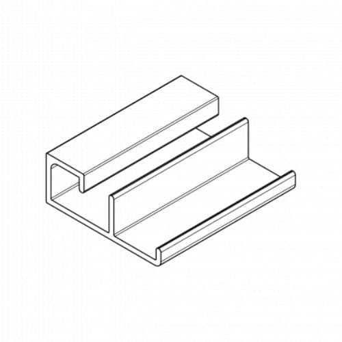 Aluminium Cladding Starter Trim - 2825mm Queensland Walnut