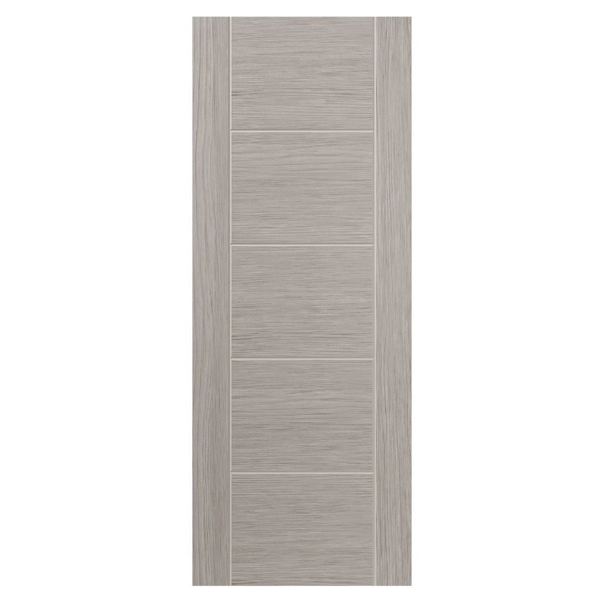 Tigris Internal Door - Light Grey Laminate - Prefinished - 35 x 1981 x 686mm