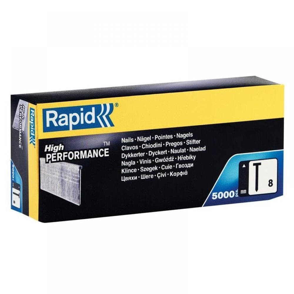 Rapid 40014272 No.8 Brad Nails 18Ga 25Mm (Box 5000)