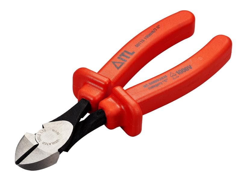 Itl Insulated Insulated High Leverage Diagonal Cutters 190Mm (7.5In) 00115