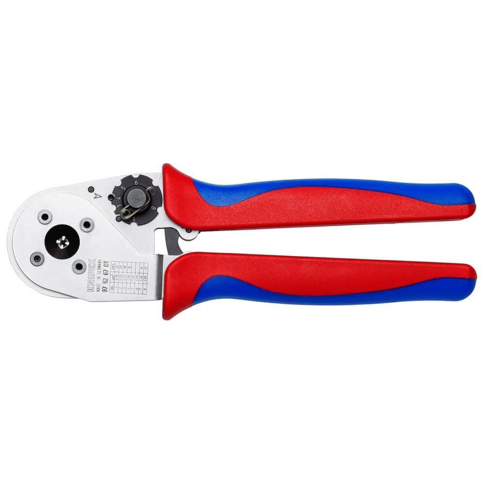 Draper Knipex 97 52 67 Dt Four-Mandrel Crimping Pliers For Dt Contacts 230 Mm each 1 13166