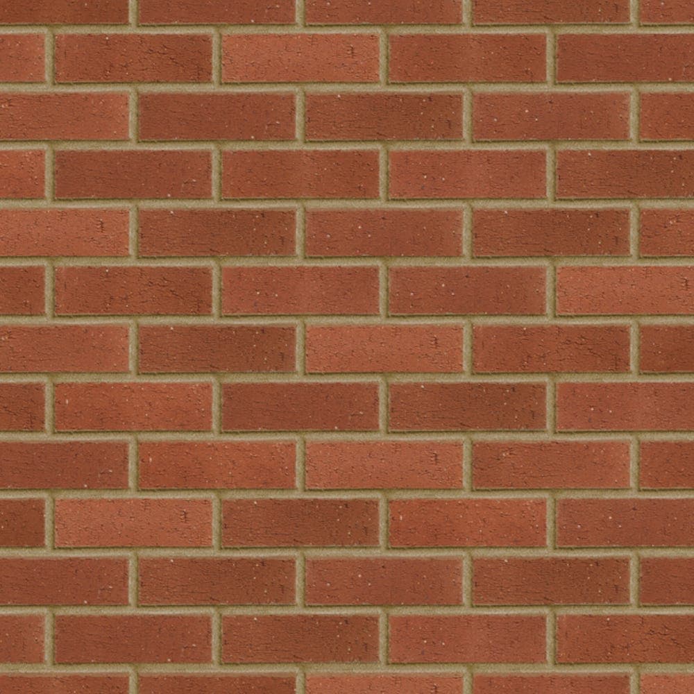 Forterra Nottingham Red Rustic Facing Brick 65mm | Pack of 495
