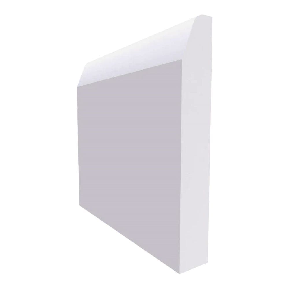 Chamfered Round MDF Skirting Board Unprimed 4200mm x 170mm x 18mm