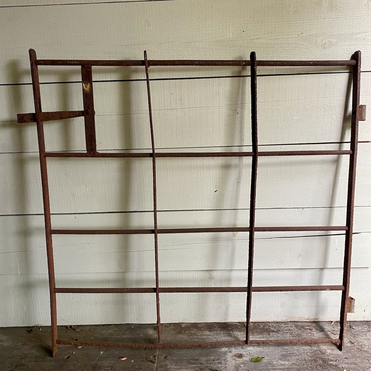 Rustic Wrought Iron Estate Gate